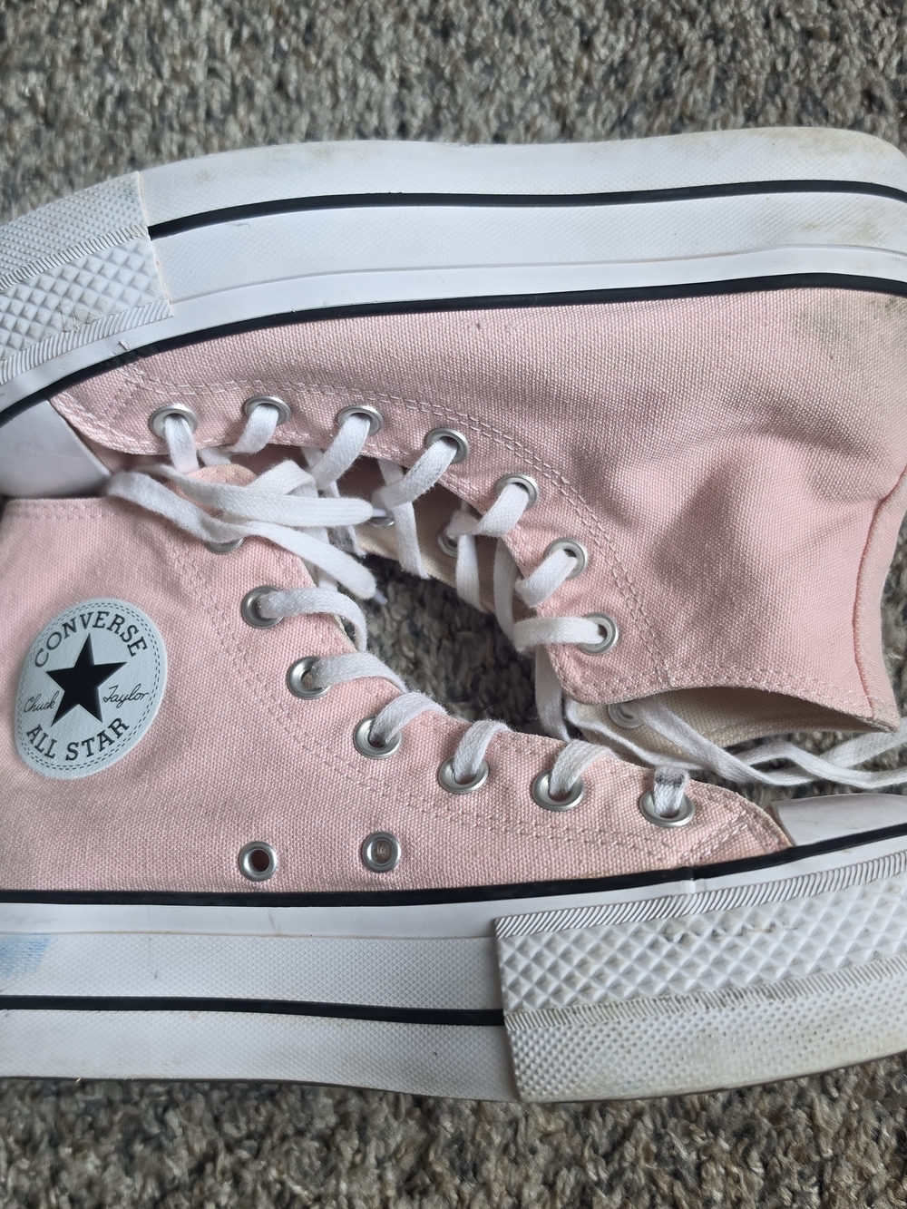 Converse Chuck Taylor All Star Platform High Top Sneakers - Pink